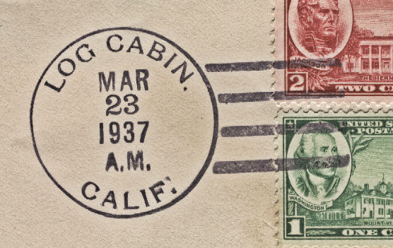 File:GregCiesielski LogCabin CA 19370323 1 Postmark.jpg