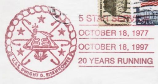 File:GregCiesielski DwightDEisenhower CVN69 19971018 1 Cachet.jpg