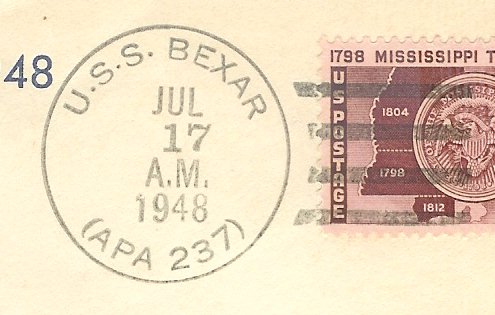 File:GregCiesielski Bexar APA237 19480717 1 Postmark.jpg