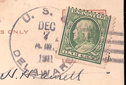 File:GregCiesielski Delaware BB28 19111207 1 Postmark.jpg