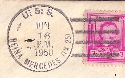 File:GregCiesielski ReinaMercedes IX25 19500616 1 Postmark.jpg