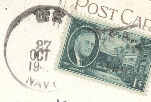File:GregCiesielski Wilkes DD441 19451027 1 Postmark.jpg