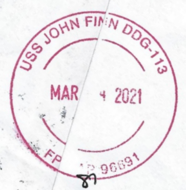 File:GregCiesielski JohnFinn DDG113 20210304 1 Postmark.jpg