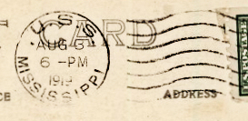 GregCiesielski Mississippi BB41 19190803 1 Postmark.jpg