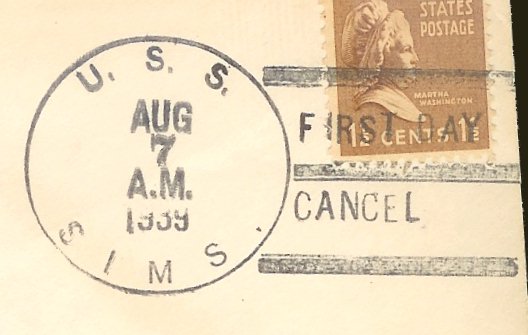 File:GregCiesielski Sims DD409 19390807 1 Postmark.jpg