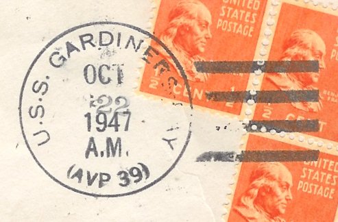 File:GregCiesielski GardinersBay AVP39 19471122 1 Postmark.jpg