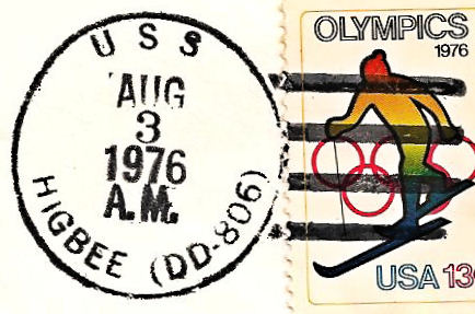 File:GregCiesielski Higbee DD806 19760803 1 Postmark.jpg