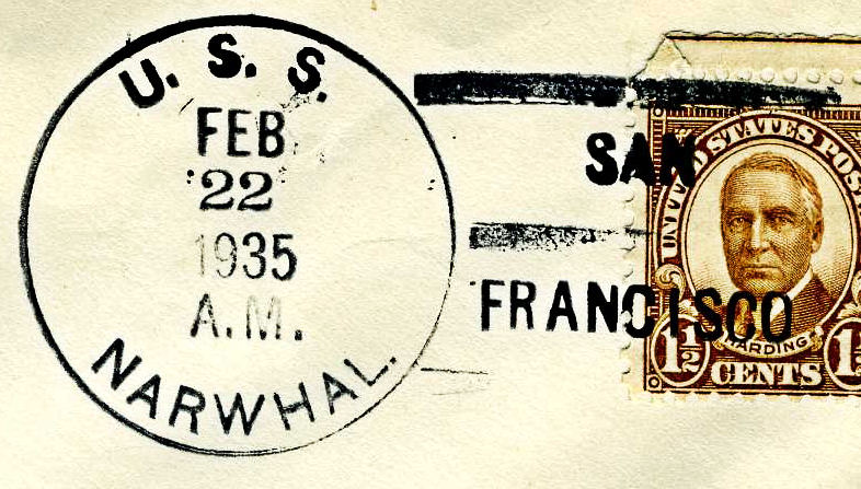 File:GregCiesielski Narwhal SS167 19350222 1 Postmark.jpg