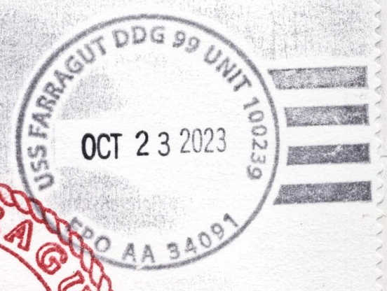 File:GregCiesielski Farragut DDG99 20231023 1 Postmark.jpg