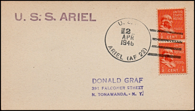 File:GregCiesielski Ariel AF22 19460402 1 Front.jpg