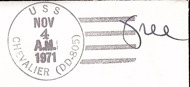 File:GregCiesielski Chevalier DD805 19711104 1 Postmark.jpg
