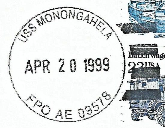File:GregCiesielski Monongahela AO178 19990420 1 Postmark.jpg