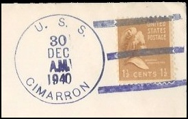 File:GregCiesielski Cimarron AO22 19401230 1 Postmark.jpg