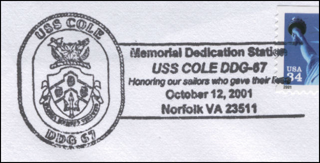 File:GregCiesielski Cole DDG67 20011012 1 Postmark.jpg