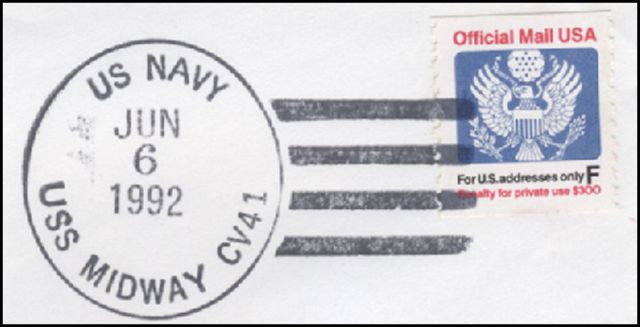 File:GregCiesielski Midway CV41 19920606 1 Postmark.jpg