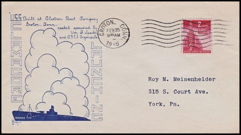 File:GregCiesielski Clamagore SS343 19450225 1 Front.jpg