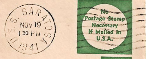 File:GregCiesielski Saratoga CV3 19411119 1 Postmark.jpg