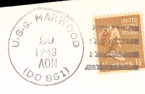 File:GregCiesielski Harwood DD861 19481120 1 Postmark.jpg
