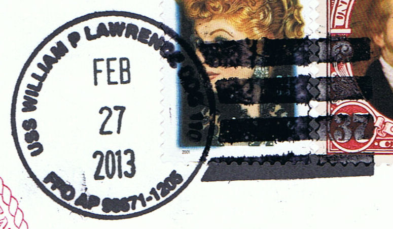 File:GregCiesielski WilliamPLawrence DDG110 20130227 1 Postmark.jpg
