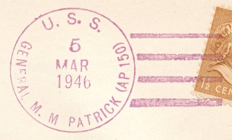 File:GregCiesielski GeneralMMPatrick AP150 19460305 1 Postmark.jpg