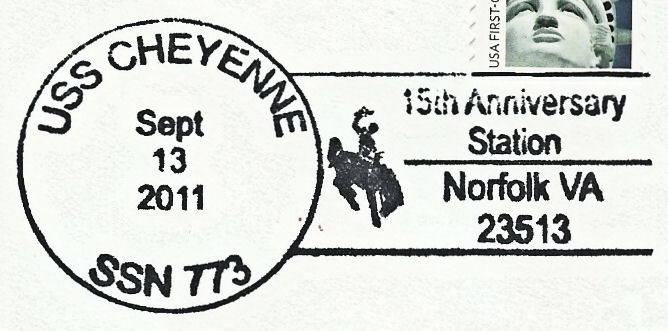 File:GregCiesielski Cheyenne SSN773 20110913 1 Postmark.jpg