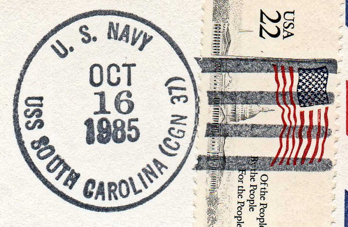 File:GregCiesielski SouthCarolina CGN37 19851016 1 Postmark.jpg