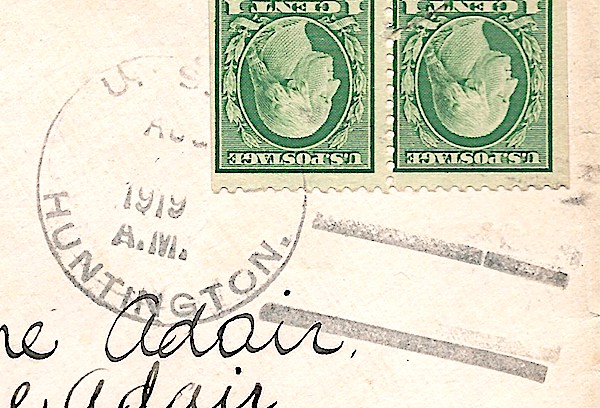 File:JohnGermann Huntington ACR5 191909xx 1a Postmark.jpg