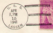 File:GregCiesielski Lassen AE3 19410415 1 Postmark.jpg