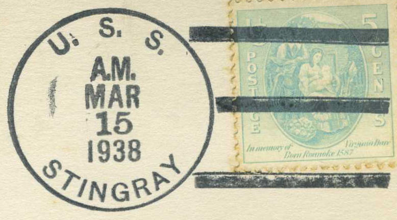 File:GregCiesielski Stingray SS186 19380315 2 Postmark.jpg