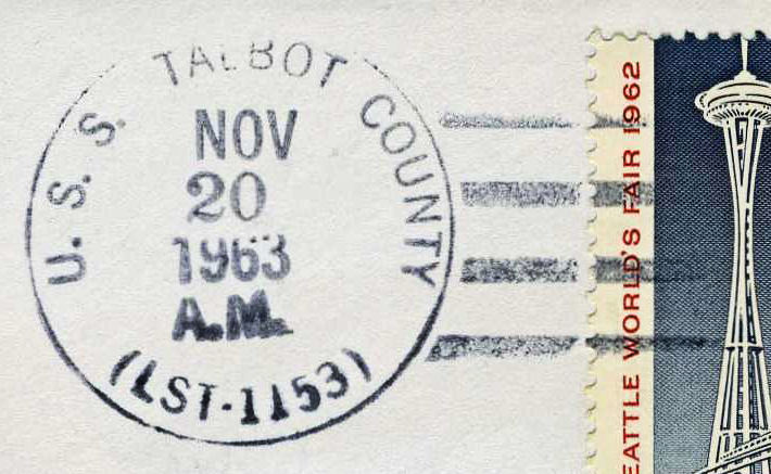 File:GregCiesielski TalbotCounty LST1153 19631120 1 Postmark.jpg
