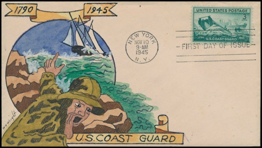 File:GregCiesielski USCG Stamp FDC 19451110 5 Front.jpg