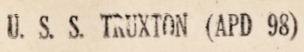 File:GregCiesielski Truxtun APD98 19451121 2 Postmark.jpg