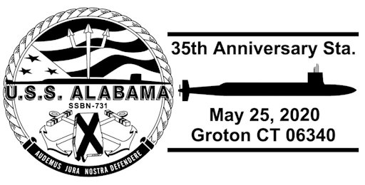 File:GregCiesielski Alabama SSBN731 20200525 1a Postmark.jpg