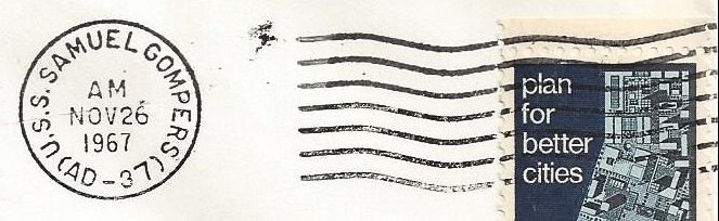 File:GregCiesielski SamuelGompers AD37 19671126 1 Postmark.jpg