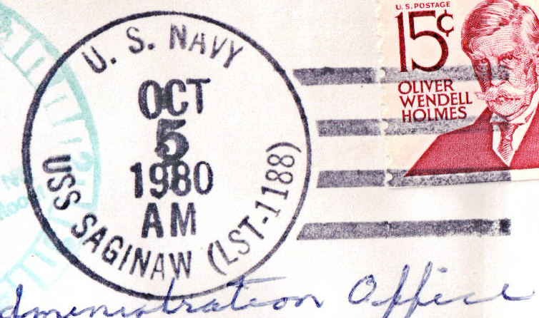 File:GregCiesielski Saginaw LST1188 19801005 1 Postmark.jpg