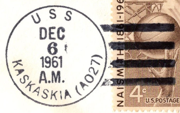File:GregCiesielski Kaskaskia AO27 19611206 1 Postmark.jpg