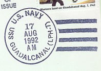 File:GregCiesielski Guadalcanal LPH7 19920817 1 Postmark.jpg