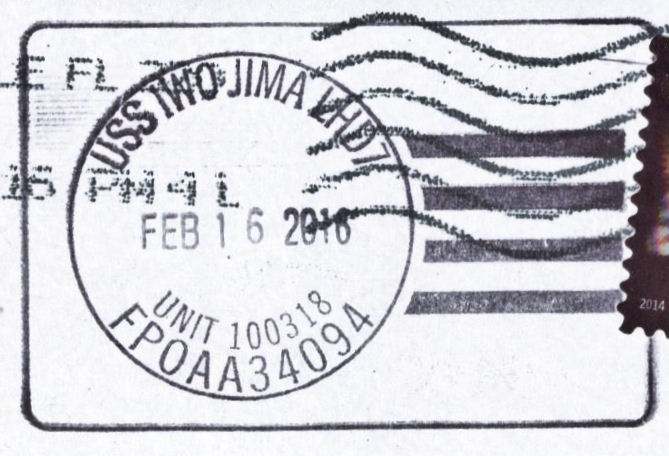 File:GregCiesielski IwoJima LHD7 20160216 1 Postmark.jpg