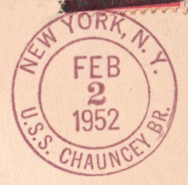 File:GregCiesielski Chauncey DD667 19520202 1 Postmark.jpg