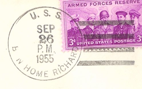 File:GregCiesielski BonHommeRichard CVA31 19550926 1 Postmark.jpg