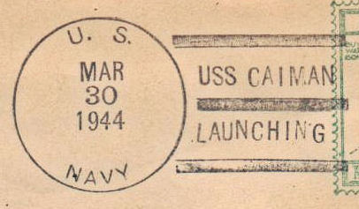 File:GregCiesielski Caiman SS323 19440330 1 Postmark.jpg