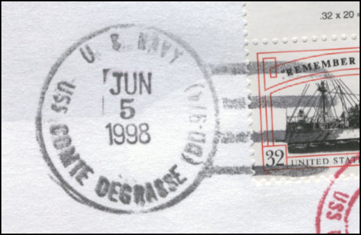 File:GregCiesielski ComteDeGrasse DD974 19980605 1 Postmark.jpg