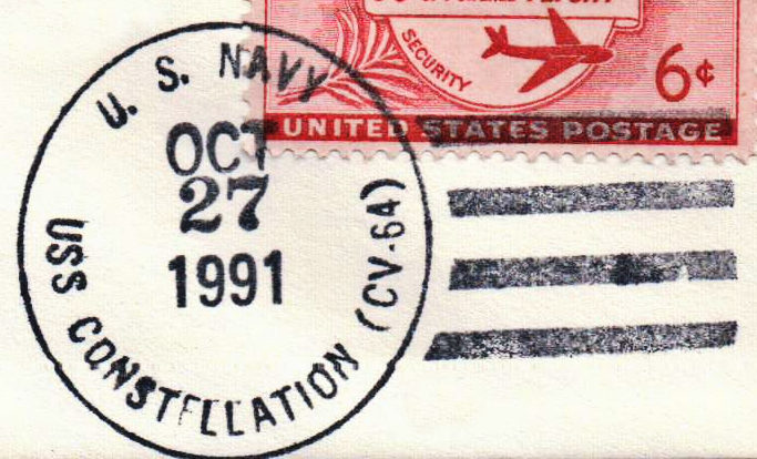 File:GregCiesielski Constellation CVA64 19911027 1 Postmark.jpg