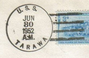 File:GregCiesielski Tarawa CV40 19520630 1 Postmark.jpg