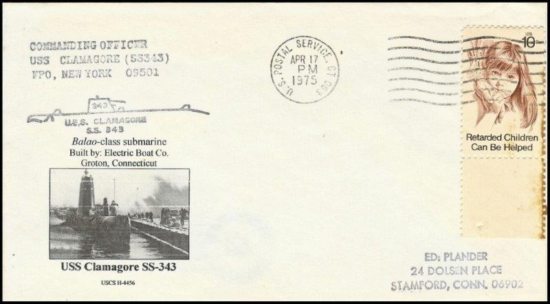 File:GregCiesielski Clamagore SS343 19750417 1 Front.jpg