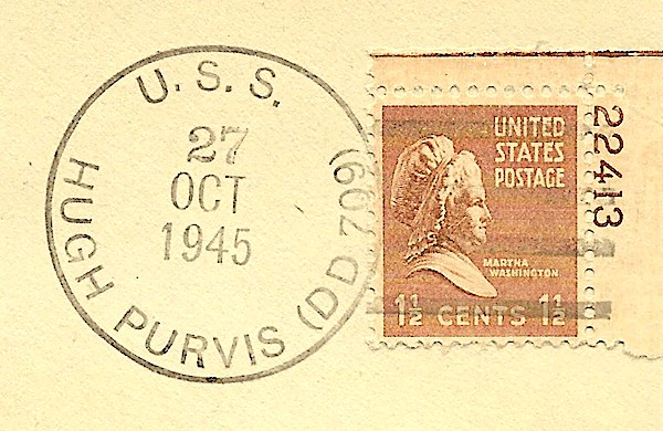 File:JohnGermann Hugh Purvis DD709 19451027 1a Postmark.jpg