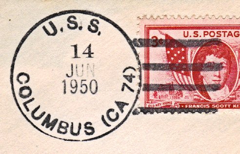 File:GregCiesielski Columbus CA74 19500614 1 Postmark.jpg