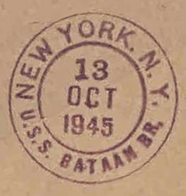 File:GregCiesielski Bataan CVL29 19451013 1 Postmark.jpg