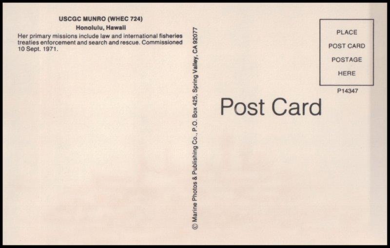 File:GregCiesielski Munro WHEC724 Postcard 2 Back.jpg
