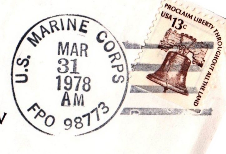 File:GregCiesielski Okinawa CampButler 19780331 1 Postmark.jpg
